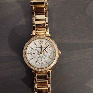 Gold Michael Kors Watch
